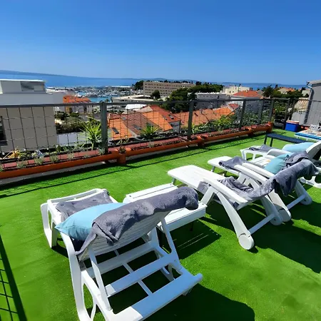 公寓 Roof Garden Center 斯普利特